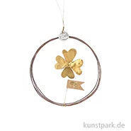 Artikelbild des Artikels “Good old friends - Goldklee Ornament, Glücksschwein “