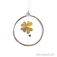 Artikelbild des Artikels “Good old friends - Goldklee Ornament, Herz “