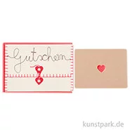 Artikelbild des Artikels “Good old friends - Gutschein Karte, Herz “