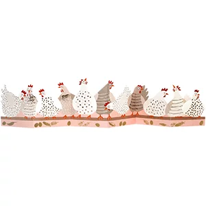 Artikelbild des Artikels “Good old friends - Hühnertischgirlande, Rosa “