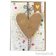 Artikelbild des Artikels “Good old friends - Konfettipapierkarte, Alles Liebe “