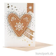 Artikelbild des Artikels “Good old friends - Lebkuchenkarte, Herz “