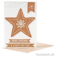 Artikelbild des Artikels “Good old friends - Lebkuchenkarte, Stern “