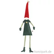 Artikelbild des Artikels “Good old friends - Magnetwichtel, Grünes Kleid, Stern Gold “