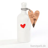Artikelbild des Artikels “Good old friends - Mini Flaschenvase, Herz “