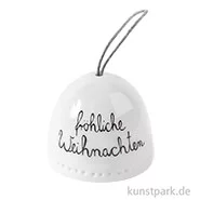 Artikelbild des Artikels “Good old friends - Mini Glöckchen aus Porzellan, Frohe Weihnachten “