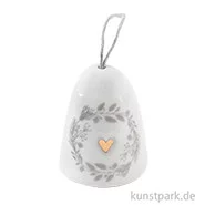 Artikelbild des Artikels “Good old friends - Mini Glöckchen aus Porzellan, Herz “