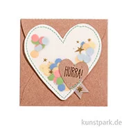 Artikelbild des Artikels “Good old friends - Mini Herz Kärtchen, Hurra “