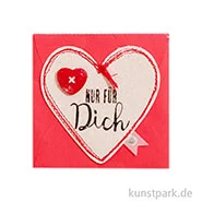Artikelbild des Artikels “Good old friends - Mini Herz Kärtchen, Nur für Dich “
