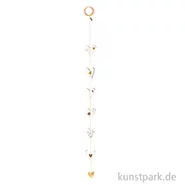 Artikelbild des Artikels “Good old friends - Mini Herzkette, Grau, Gold “