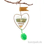 Artikelbild des Artikels “Good old friends - Mini Pompon Herzen - Glückwunsch “