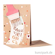 Artikelbild des Artikels “Good old friends - Pinsel Karte, Ganz viel Glück “