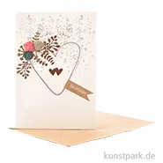 Artikelbild des Artikels “Good old friends - PompPomkarte, Herz, Zur Hochzeit “