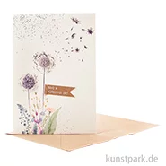 Artikelbild des Artikels “Good old friends - PompPomkarte, Pusteblume, Have a wonderful day “