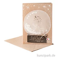 Artikelbild des Artikels “Good old friends - Schneekugelkarte, Hirsche “