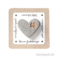 Artikelbild des Artikels “Good old friends - Terrazzo Herzmagnet, Kleiner Glücksbringer “