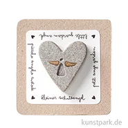 Artikelbild des Artikels “Good old friends - Terrazzo Herzmagnet, Kleiner Schutzengel “