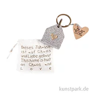 Artikelbild des Artikels “Good old friends - Terrazzo Liebling, Schlüsselanhänger, Haus, Herz “