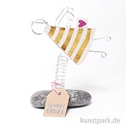 Artikelbild des Artikels “Good old friends - Wackel Engel, Gold gestreift “