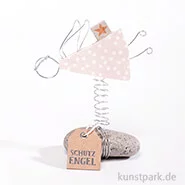 Artikelbild des Artikels “Good old friends - Wackel Engel, Rosa-Weiß gepunktet “