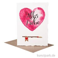 Artikelbild des Artikels “Good old friends - Wasserfarben Karte, Alles Liebe “