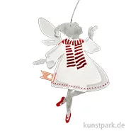Artikelbild des Artikels “Good old friends - Winterfeen, Schal rot “