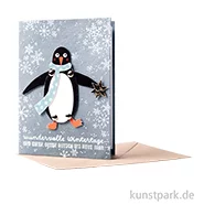 Artikelbild des Artikels “Good old friends - Winterhampelkarte, Pinguin “