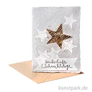 Artikelbild des Artikels “Good old friends - Winterpapierkunstkarte, Sterne “
