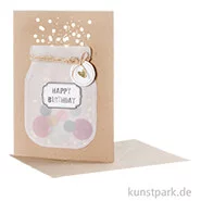 Artikelbild des Artikels “Good old friends - Wunschglaskarte, Happy Birthday “