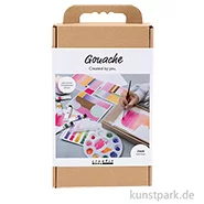 Artikelbild des Artikels “Gouache Malset mit Farben und Zubehör “