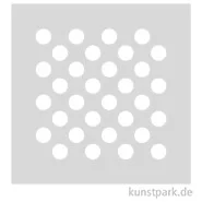 Artikelbild des Artikels “Grafische Schablone - Dicke Punkte, Größe 110x110 mm “