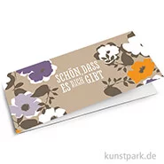 Artikelbild des Artikels “kunstpark Gutschein - Blumengruß “