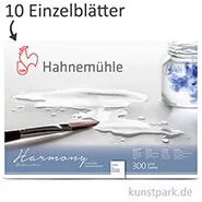Artikelbild des Artikels “Hahnemühle HARMONY Aquarell Papier, 10 Einzelblatt, 300g - rau “