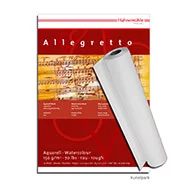Artikelbild des Artikels “Hahnemühle ALLEGRETTO, 150g fein rau, 1,25 x 20 Meter Rolle “
