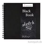Artikelbild des Artikels “Hahnemühle BLACKBOOK, 30 Blatt, 250g, schwarzes Inhaltspapier 23,5 x 23,5 cm“