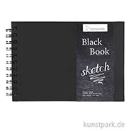 Artikelbild des Artikels “Hahnemühle BLACKBOOK, 30 Blatt, 250g, schwarzes Inhaltspapier DIN A4 (quer)“