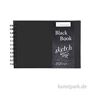 Artikelbild des Artikels “Hahnemühle BLACKBOOK, 30 Blatt, 250g, schwarzes Inhaltspapier DIN A5 (quer)“