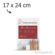 Artikelbild des Artikels “Hahnemühle BRITANNIA Aquarellblock, 12 Blatt, 300g satiniert 17 x 24 cm“