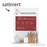 Artikelbild des Artikels “Hahnemühle BRITANNIA Aquarellblock, 12 Blatt, 300g satiniert “