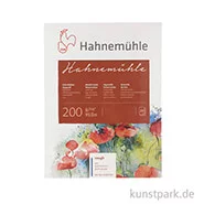 Artikelbild des Artikels “Hahnemühle Echt-Bütten Aquarellblock, 20 Blatt, 200g rau 17 x 24 cm“