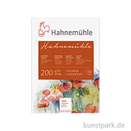 Artikelbild des Artikels “Hahnemühle Echt-Bütten Aquarellblock, 20 Blatt, 200g matt 17 x 24 cm“
