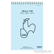 Artikelbild des Artikels “Hahnemühle SKIZZE 190, 1584 Skizzenblock, 50 Blatt, 190g, spiral “