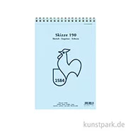 Artikelbild des Artikels “Hahnemühle SKIZZE 190, 1584 Skizzenblock, 50 Blatt, 190g, spiral DIN A3“