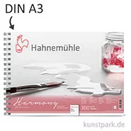 Artikelbild des Artikels “Hahnemühle HARMONY Aquarell Papier Spiralblock, 12 Blatt, 300g - matt DIN A3“