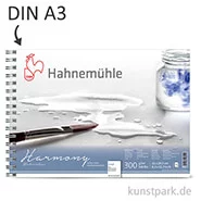 Artikelbild des Artikels “Hahnemühle HARMONY Aquarell Papier Spiralblock, 12 Blatt, 300g - rau DIN A3“