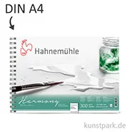 Artikelbild des Artikels “Hahnemühle HARMONY Aquarell Papier Spiralblock, 12 Blatt, 300g - satiniert DIN A4“