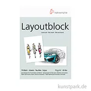 Artikelbild des Artikels “Hahnemühle Layout Papier, 75g, 75 Blatt DIN A4“