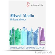 Artikelbild des Artikels “Hahnemühle Mixed Media - Universalblock, 25 Blatt, 310g 36 x 48 cm“