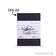 Artikelbild des Artikels “Hahnemühle NOSTALGIE Skizzenbuch, 40 Blatt, 190g DIN A6 (hoch)“