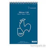 Artikelbild des Artikels “Hahnemühle SKIZZE 120, Skizzenblock , 50 Blatt, Spiral “